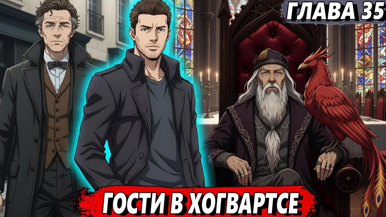 [Маг стихий #35] - Гости в Хогвартсе - Альтернативный сюжет Гарри Поттер