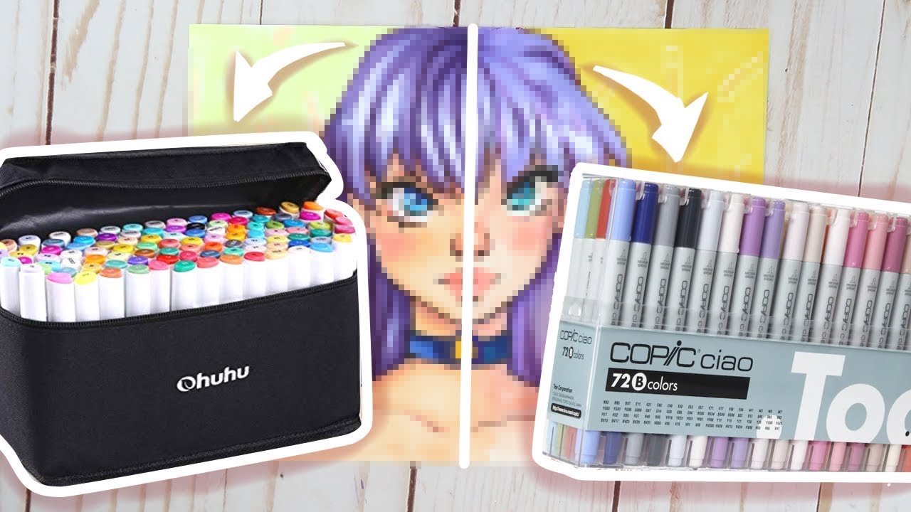 Ohuhu Markers Vs Copic Markers | Marker Review