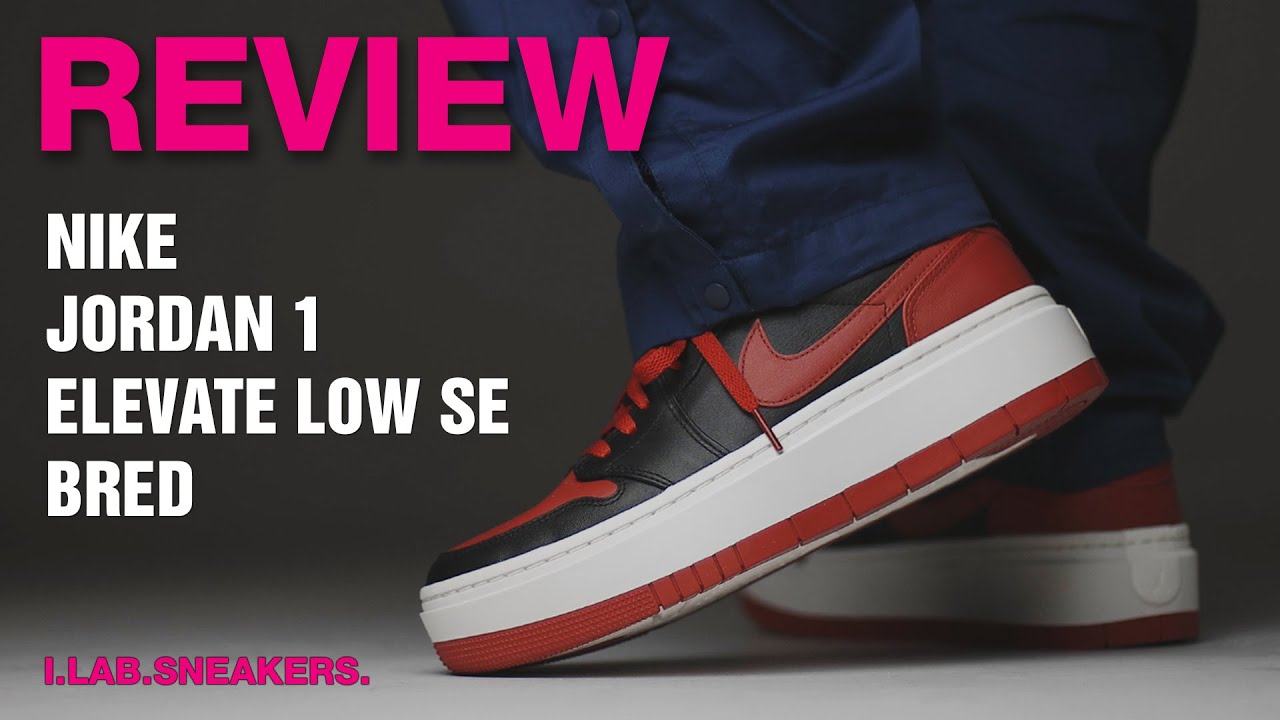 [4K REVIEW] 무조건 올라갑니다, 무조건...  조던 1 엘리베이트 로우 SE 리뷰  Jordan 1 Elevate Low SE DQ1823-006 Bred REVIEW