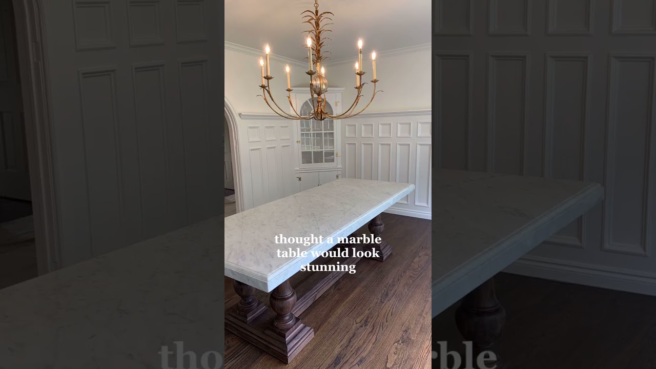 THE dining room! Comment &ldquo;send me the link&rdquo; and I&rsquo;ll DM you the sources! It was quite the project