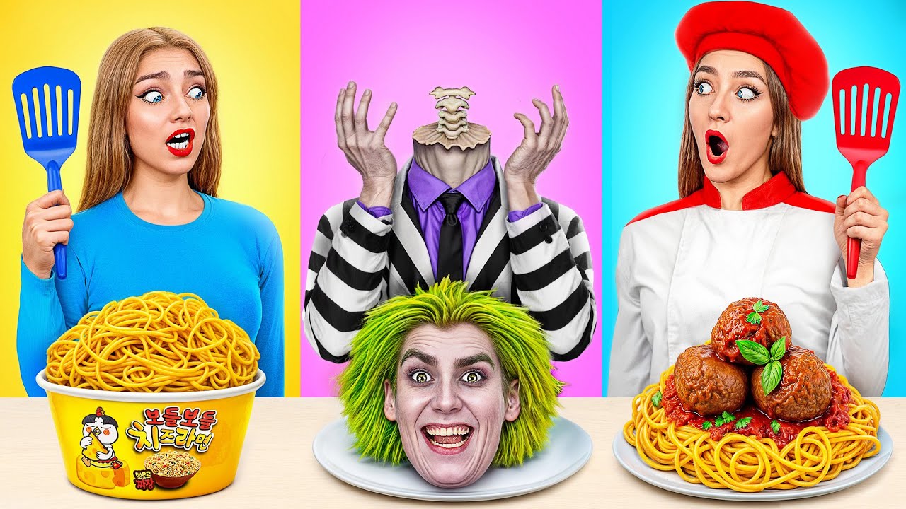 Кулинарный Челлендж: Я против Битлджус от Multi DO Smile