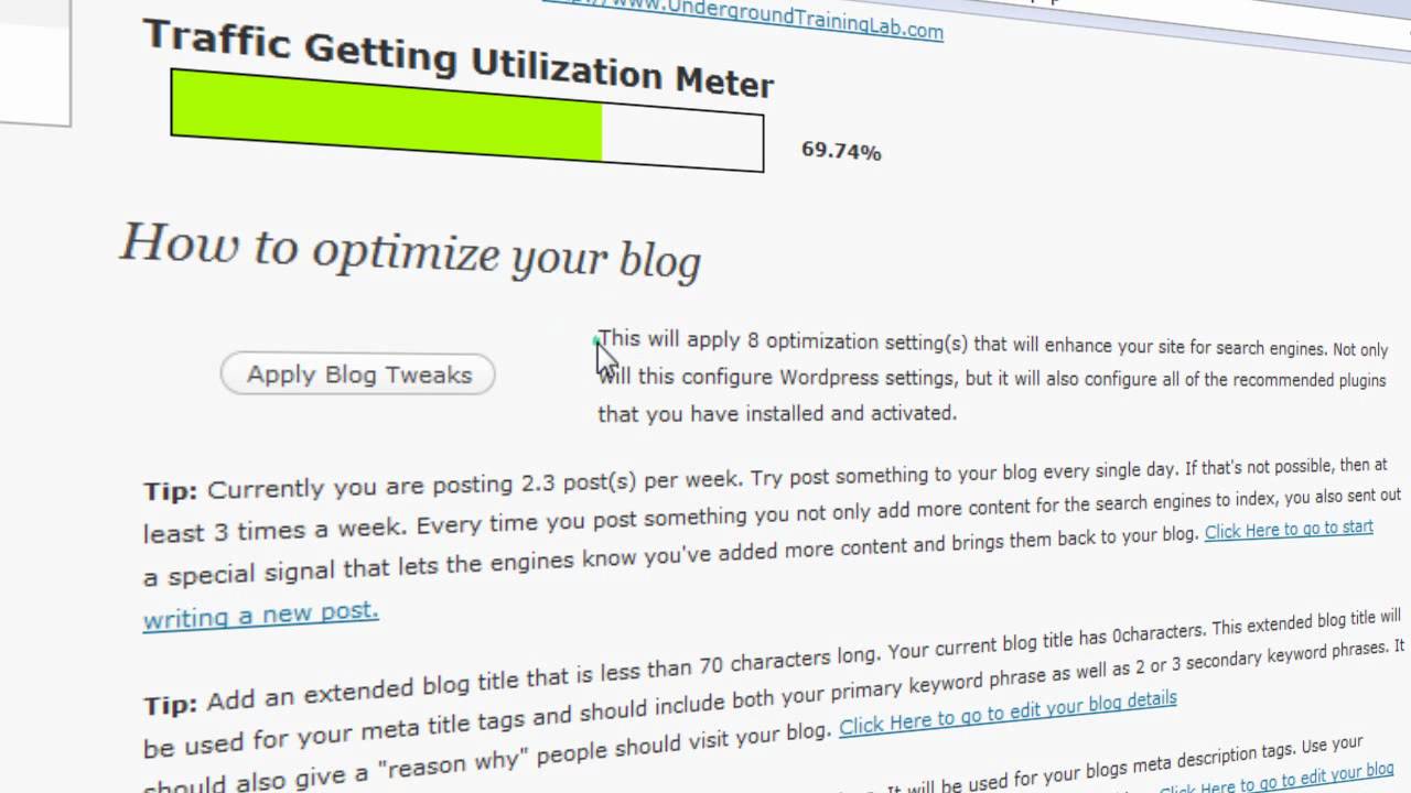 Review of Wordpress Traffic Getting SEO Plugin from Jeff Johnson