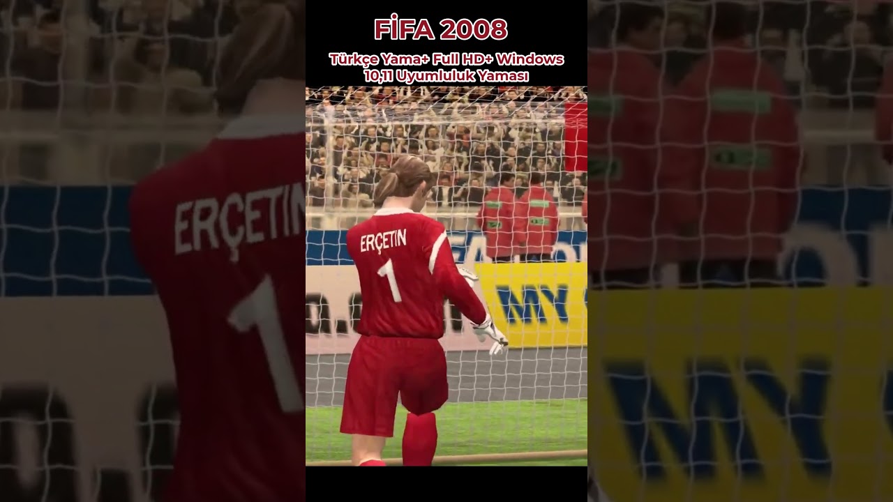 Fifa 2008 + Full HD Grafik + Windows 10,11 Uyumluluk Yaması