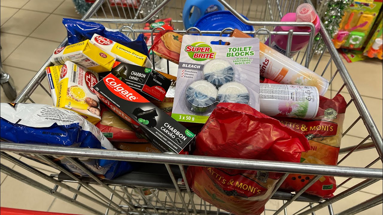 Living in Zambia:How much i spend on Groceries for one|| Popular Supermarket in lsk #groceryhaul2022