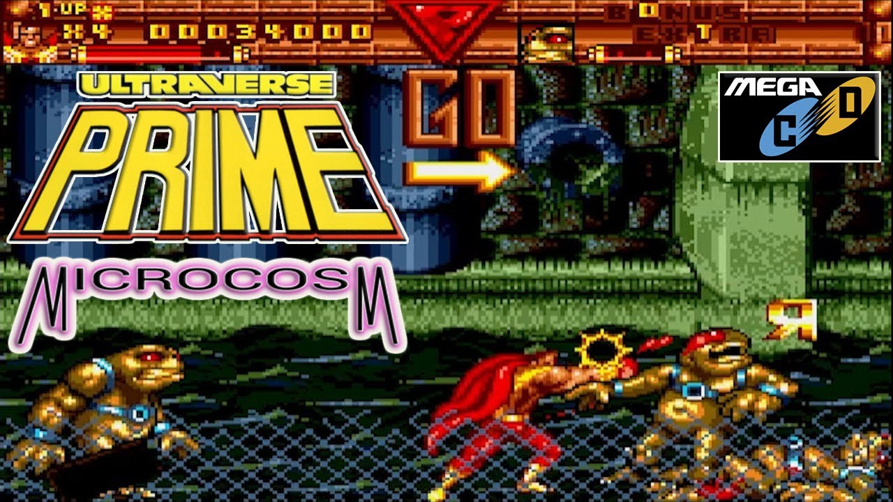 MD CD Ultraverse Prime - Full Game