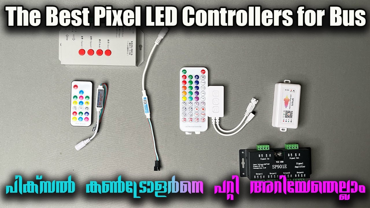 These are the best Pixel LED Controllers | Best Controllers for Buses | Radiare Lightings