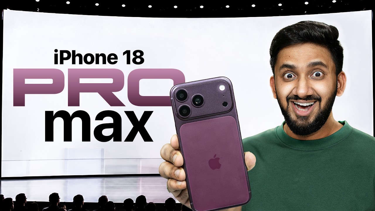 EXCLUSIVE FIRST LOOK - Apple iPhone 18 Pro Max😍 New Colour & Camera🔥