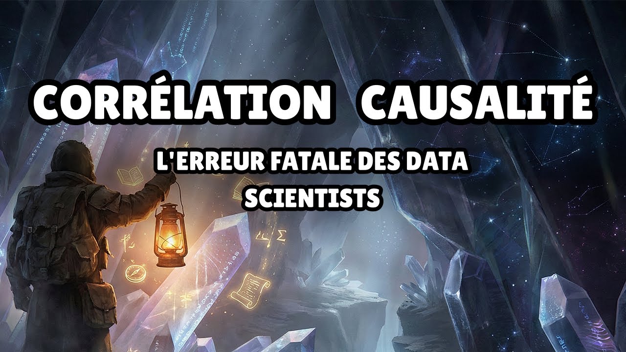 Corrélation vs Causalité expliqué : L'erreur qui fausse toute l'IA