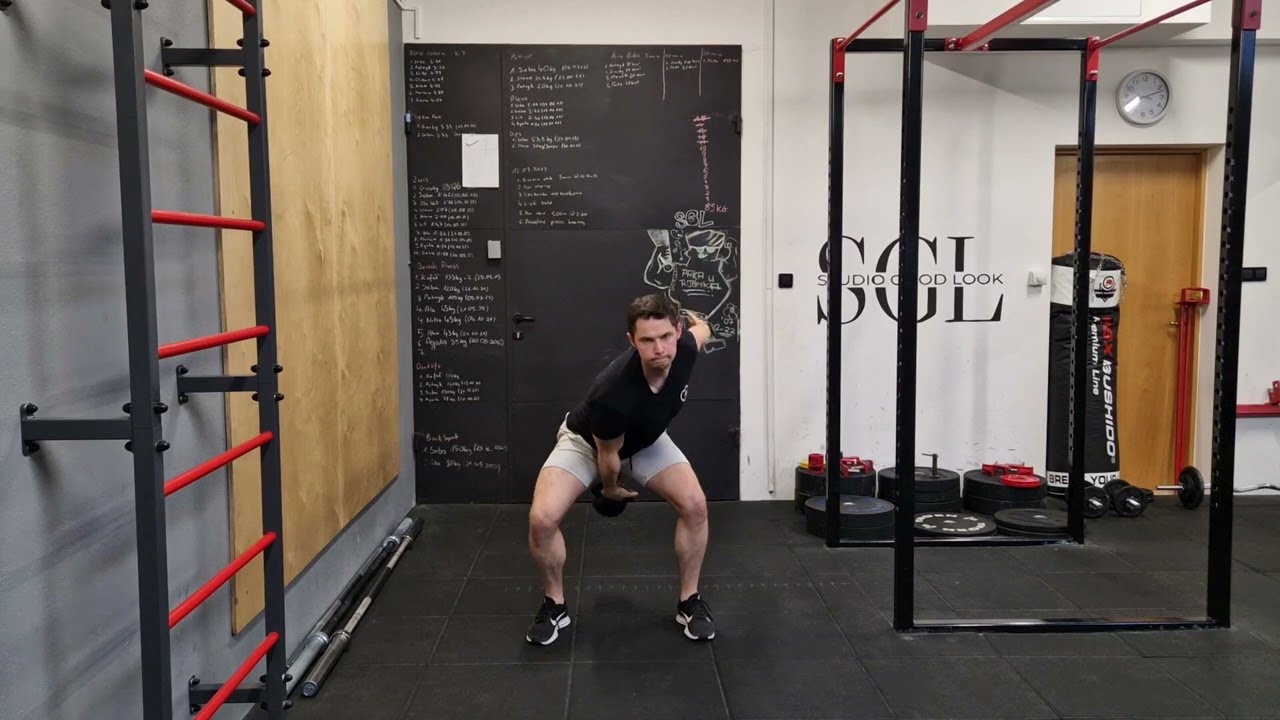Kettlebell snatch / Rwanie kettla nad głowę