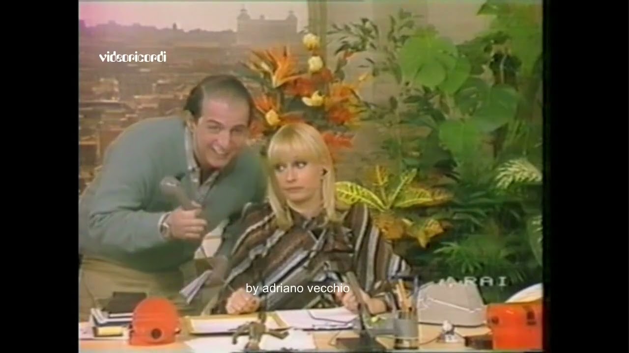 Raffaella Carrà e Giancarlo Magalli TANTA TANTA PAZIENZA con telespettatrice