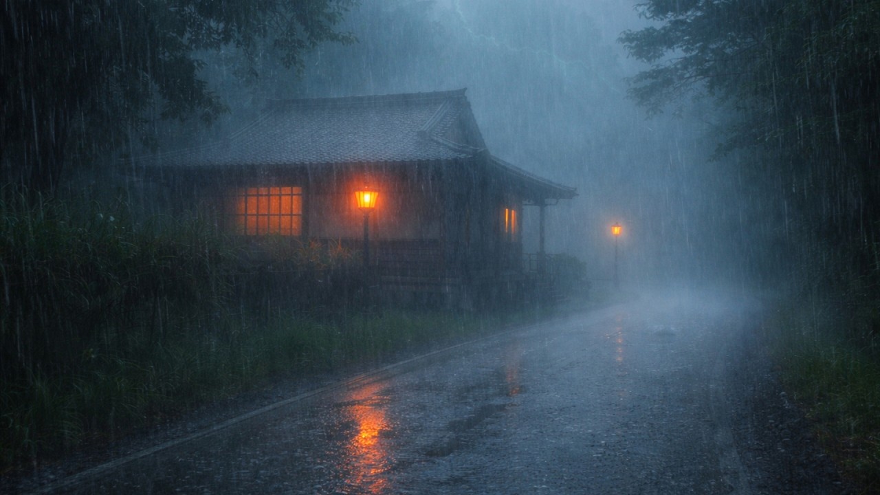 Calming Rain Sounds for Sleeping – Drift Into a Peaceful Night