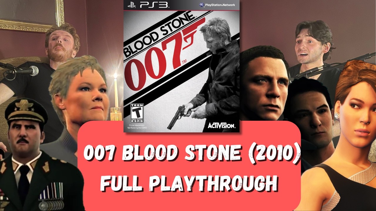 007 Blood Stone (2010) PS3 - Full Playthrough with commentary
