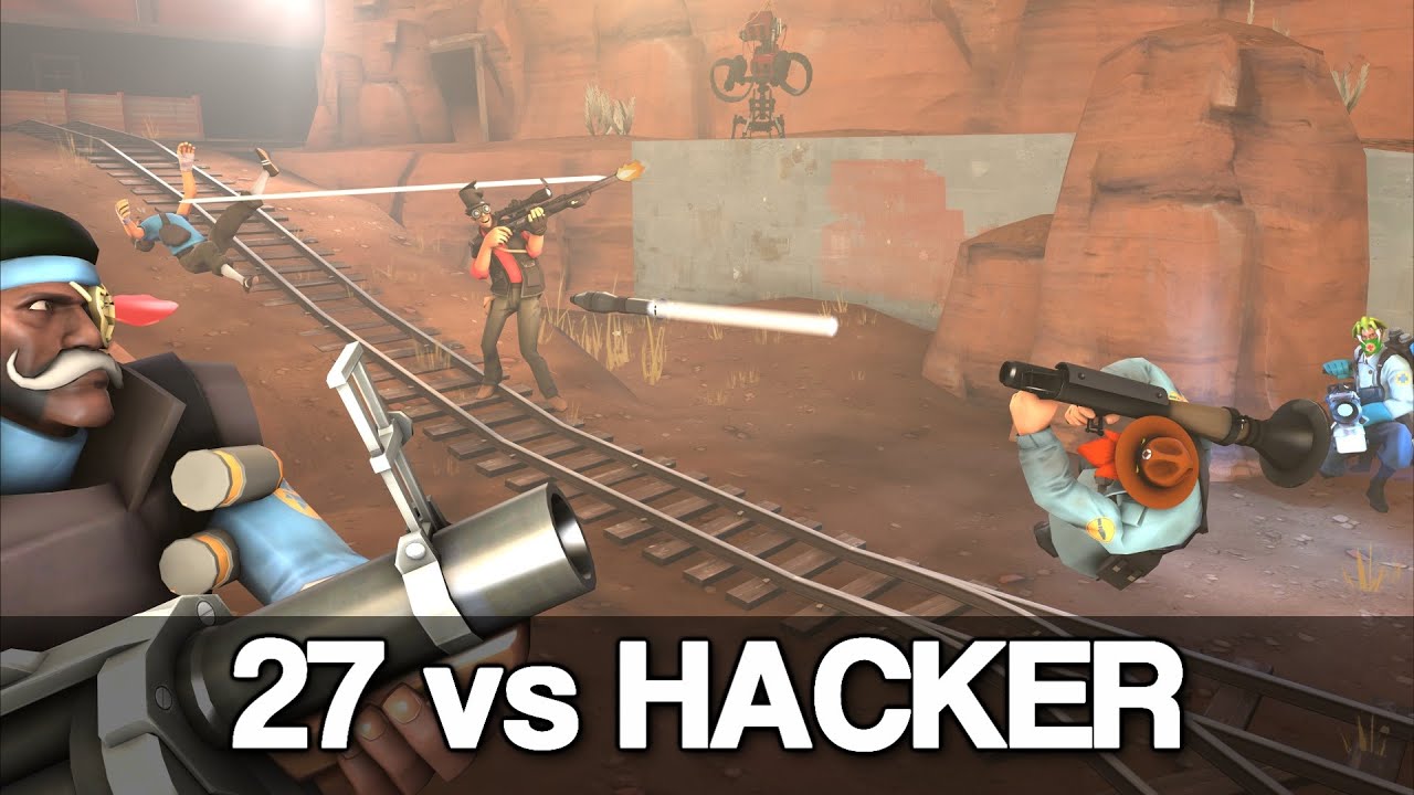 TF2: 27 VS Weeaboo hacker!