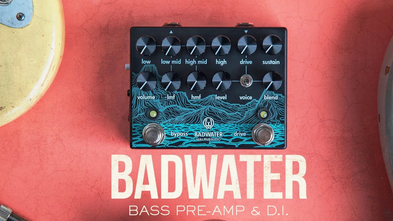 Walrus Audio Badwater Bass Preamp