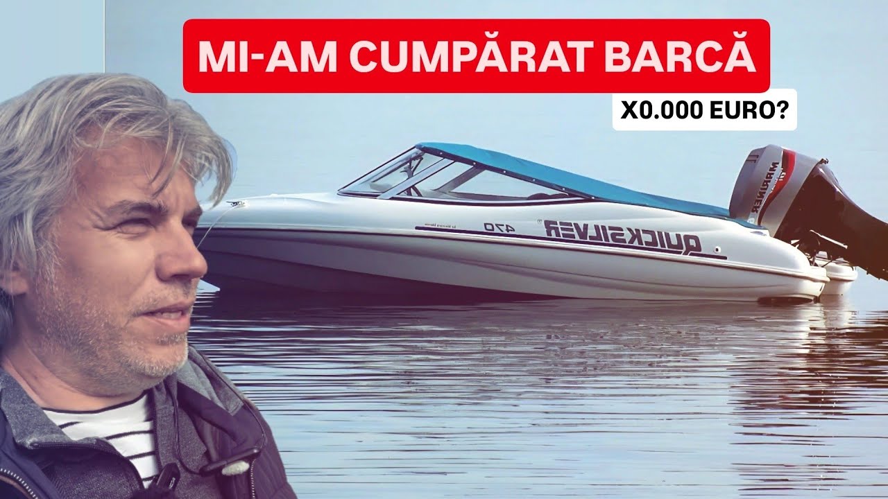 Mi-am CUMPĂRAT BARCĂ - Prima ȘALUPĂ din viața mea, GREȘEALĂ sau VIS ÎMPLINIT?