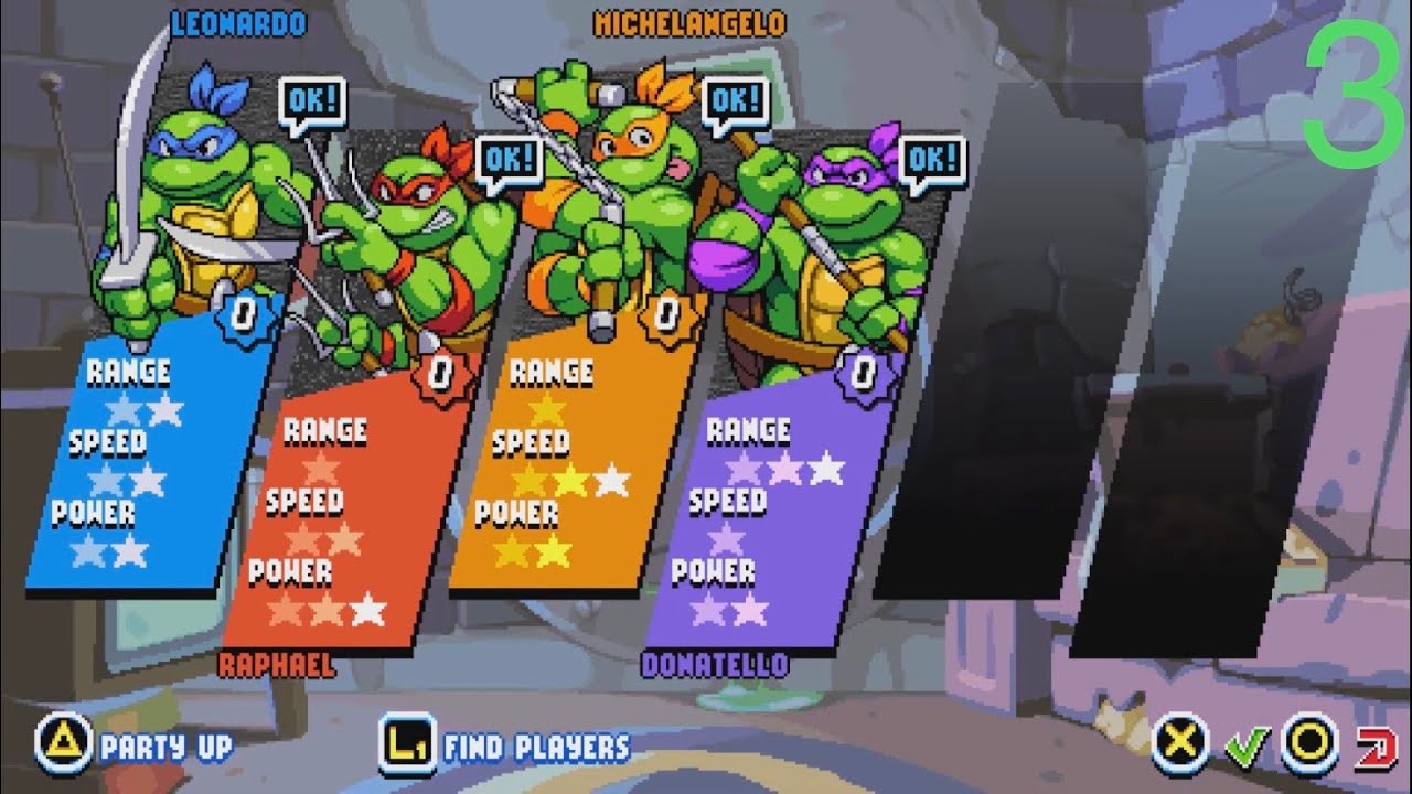 TMNT: Shredder's Revenge PS5 Gameplay 4-Player Local Co-Op Part 3