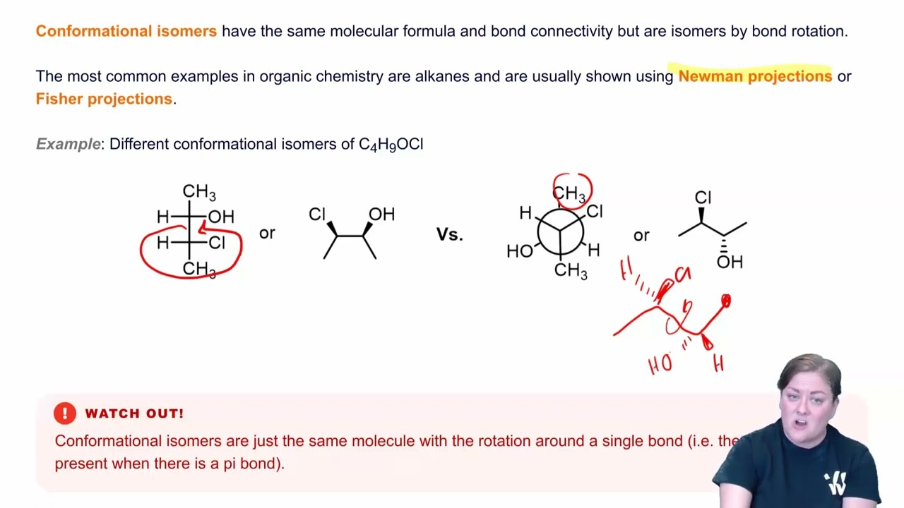 Conformational Isomers: What are Conformational Isomers and How to Draw Them? | Organic Chemistry