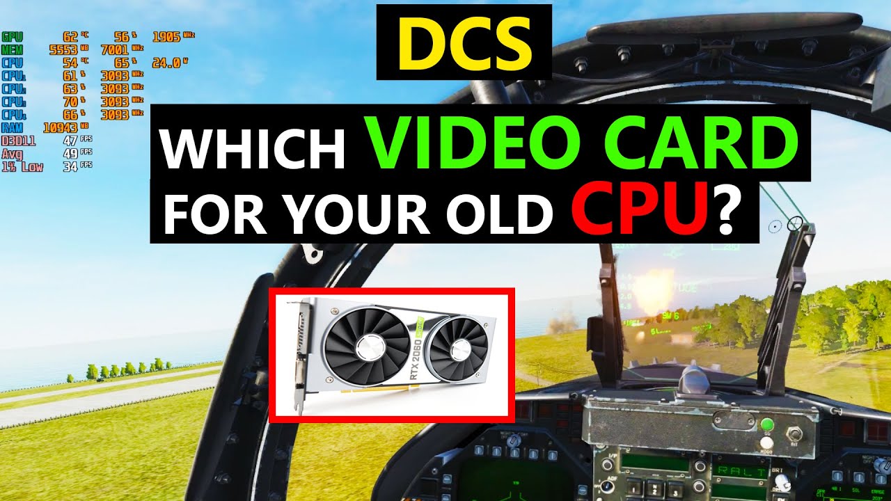 DCS 2020 | CAN YOUR OLD COMPUTER RUN DCS? [BENCHMARKS]