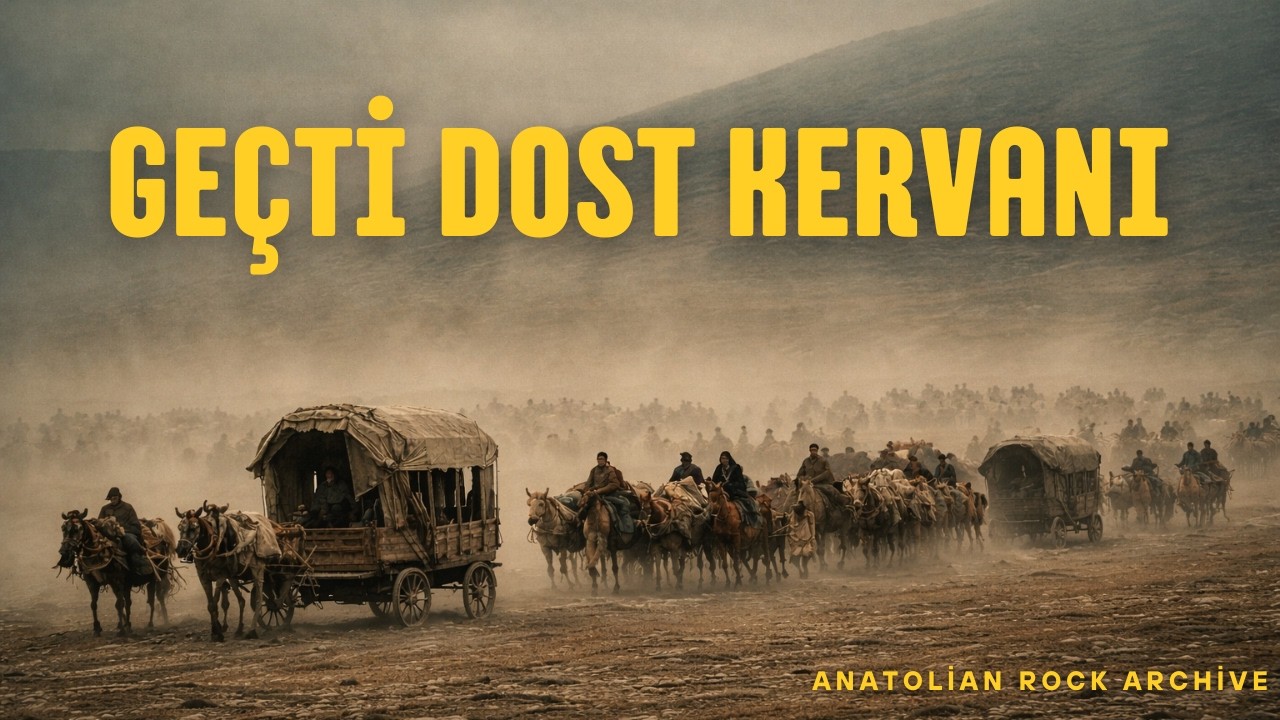 Geçti Dost Kervanı | 70s Psychedelic Anatolian Rock Cover | Anatolian Rock Archive