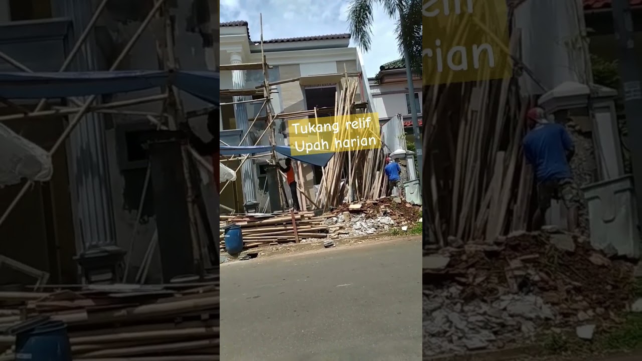 tukang Relife upah harian