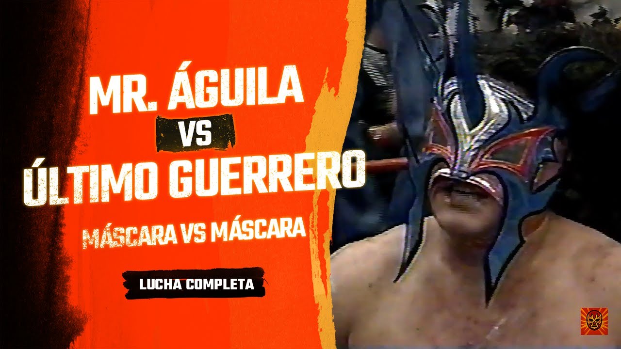 LUCHA COMPLETA: Mr. Águila vs Último Guerrero | Máscara vs Máscara | 11 de Septiembre de 1998