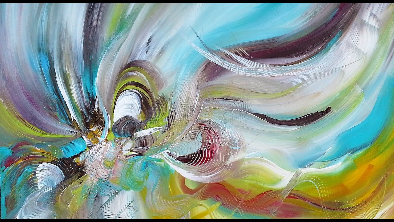 After the Rain-Acrylmalerei in Echtzeit-Acrylic Painting in Real Time / V72