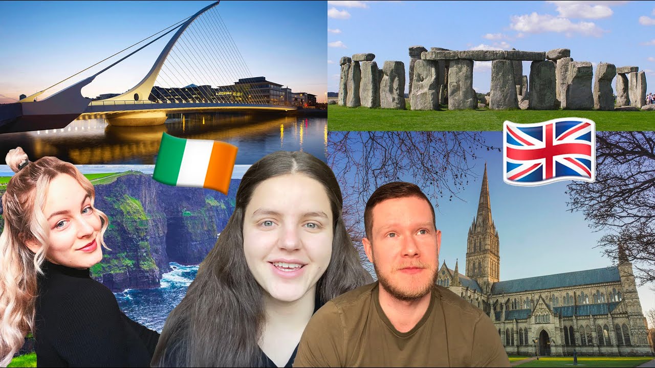 Jaký je život v ANGLII VS IRSKU? Porovnání od lidí, co tam žijou a nejčastější dotazy!🇮🇪🇬🇧