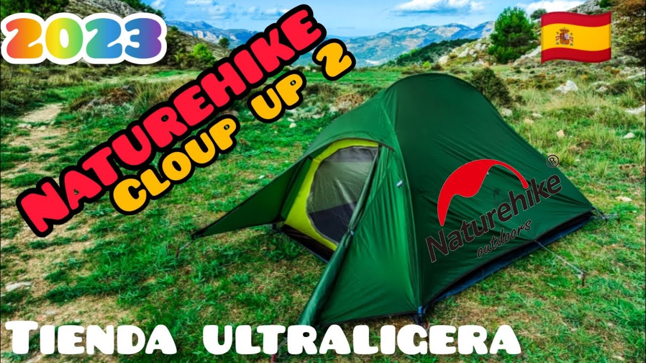 NUTUREHIKE⛺ Cloup up 2 La mejor tienda ultraligera?⛰️The best ultra light tent?#vivac