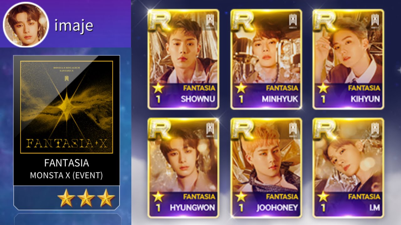 [SuperStar STARSHIP] MONSTA X 'FANTASIA' 🌉📸 Hard mode 3 Stars gameplay