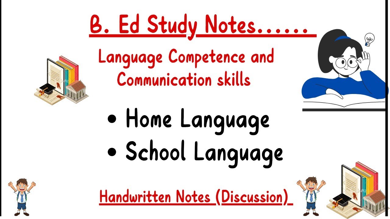 Home Language and School Language |  #bednotes