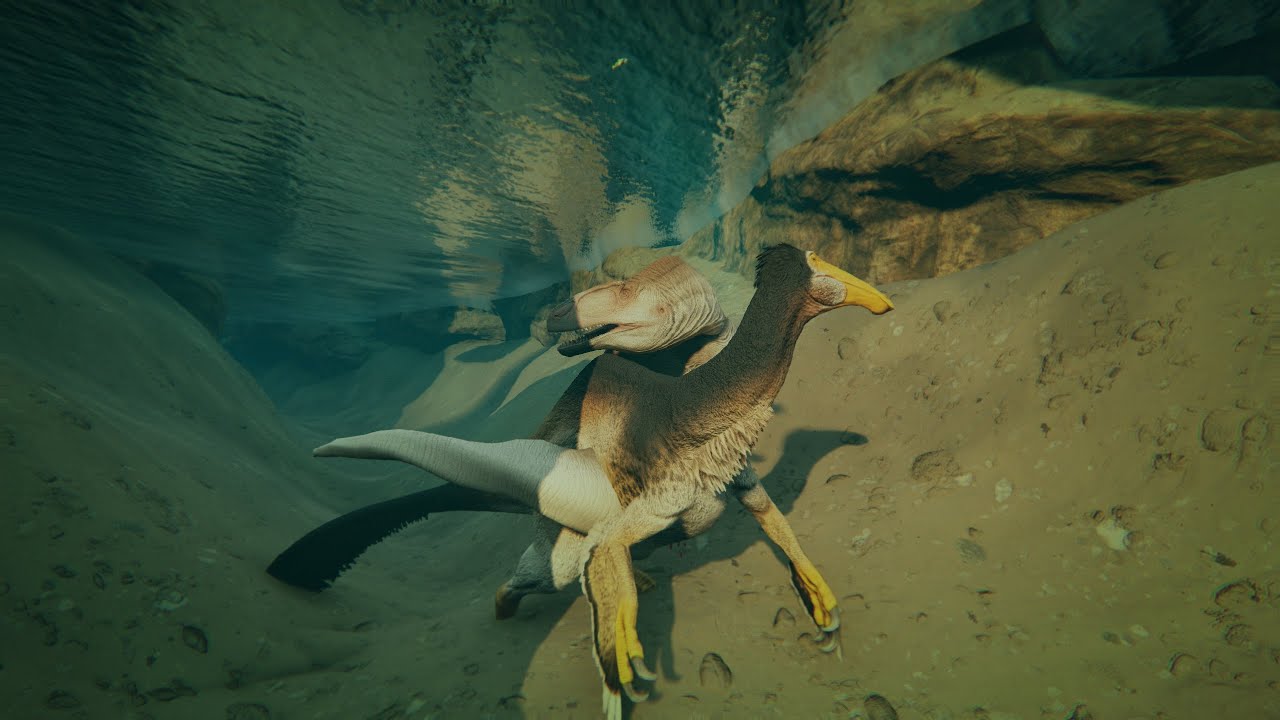 Deinocheirus Fighting Compilation -Path of Titans