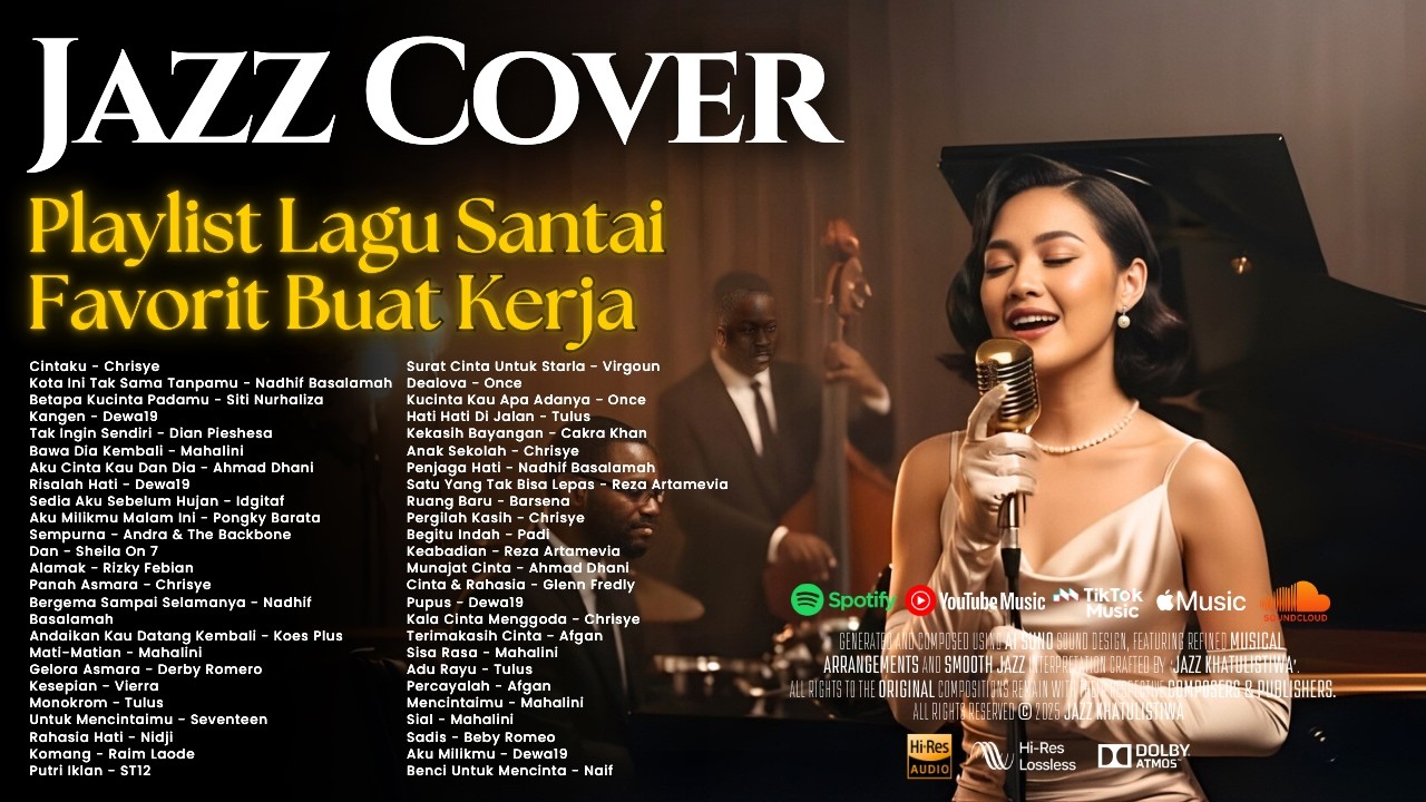 Kumpulan Lagu Pop Santai - Lagu Viral Tiktok 2026 | Smooth Jazz Cover by JAZZ KHATULISTIWA
