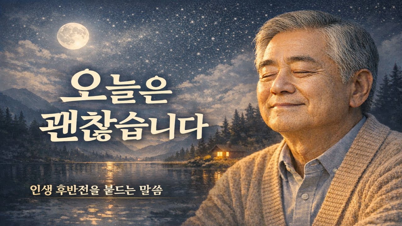 잠들기 전 그냥 틀어두세요｜인생 후반전을 붙드는 말씀