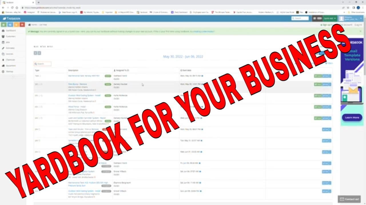 LAWNCARE SOFTWARE | SOLO OPERATOR | BILLING | INVOICING | CREDIT CARD PROCESSING AND MORE | FREE