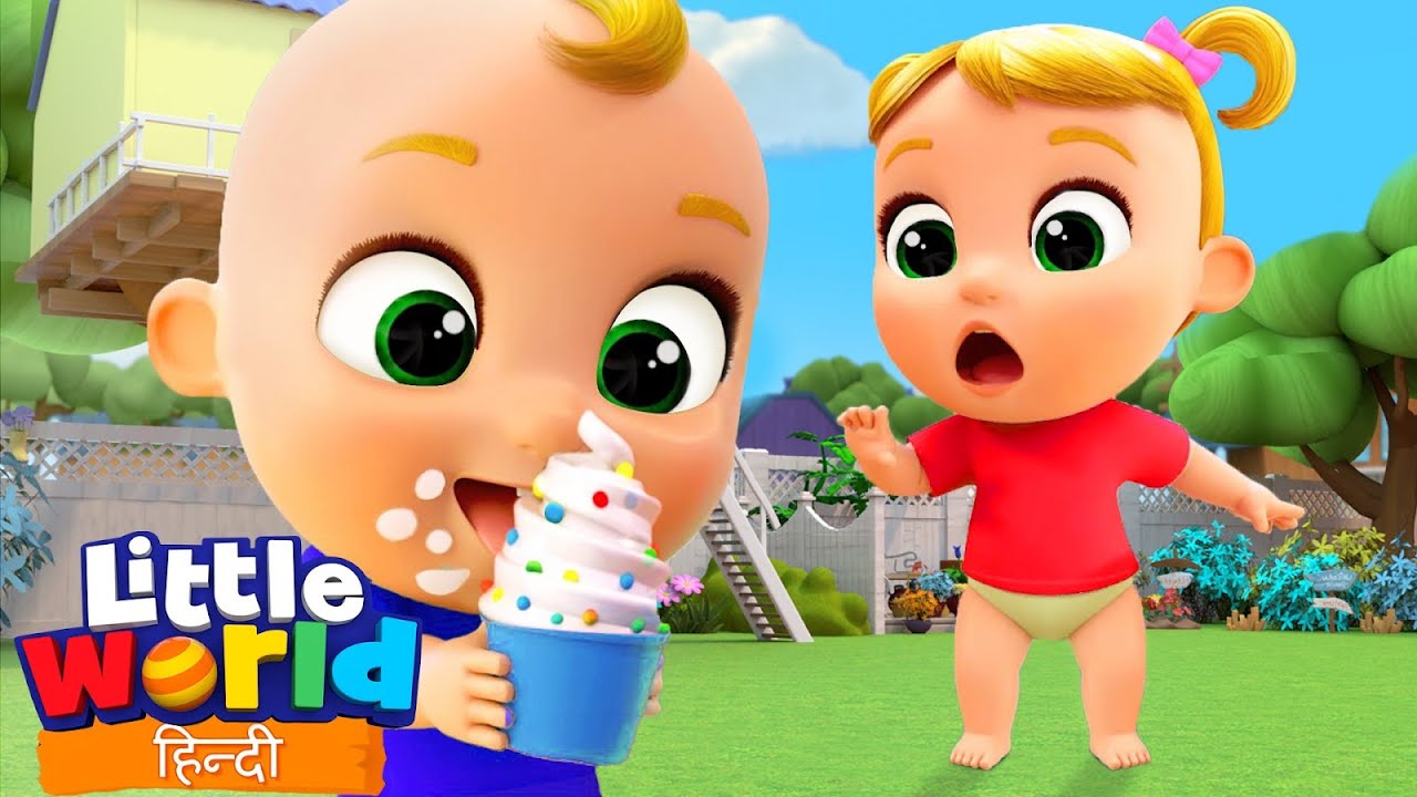 नीना निको हा मम्मी पापा I Johny Johny New Version & more I Hindi Rhymes I Little World Hindi
