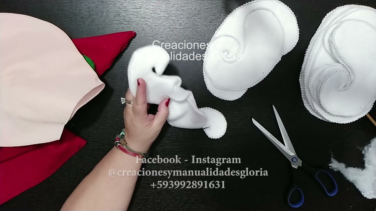 PAPA NOEL PARA LA COPA DEL ÁRBOL PASO A PASO_PARTE 1