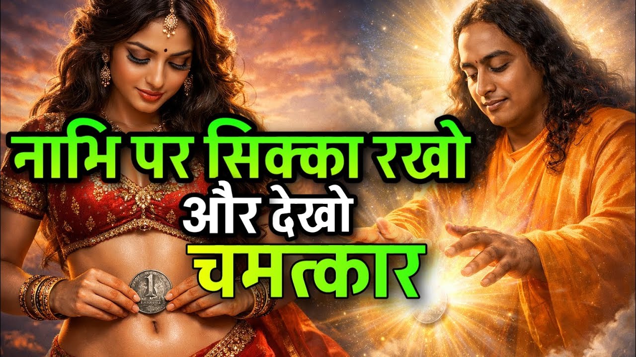 नाभि पर सिक्का रखो 😱और देखो चमत्कार | परमहंस योगानंद का रहस्य🕉️