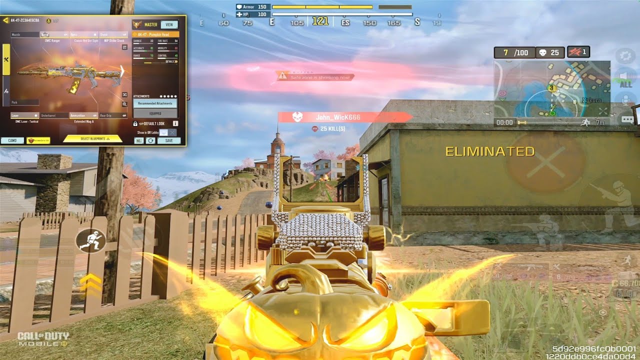 This AK-47 is BETTER THAN AK117 at LONG RANGE - Best AK-47 Gunsmith in CODM BR
