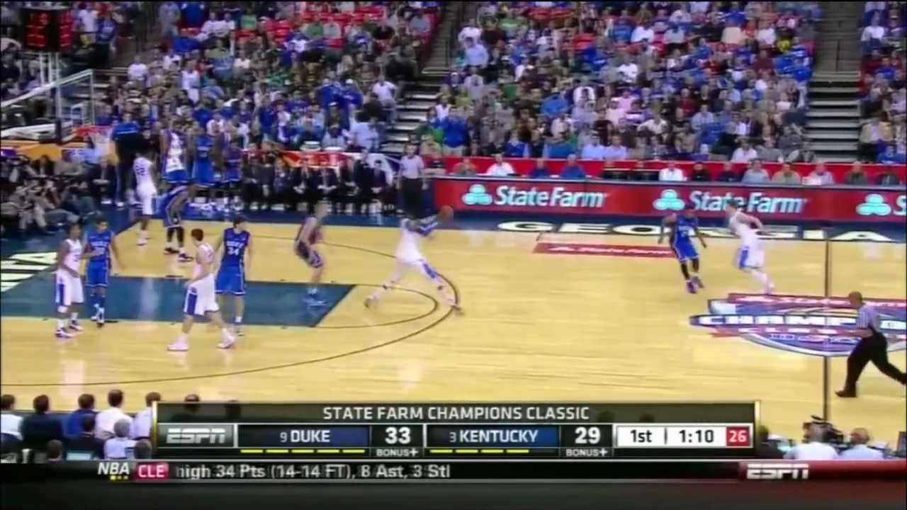 Alex Poythress vs Duke (Full Highlights) [13.11.2012]