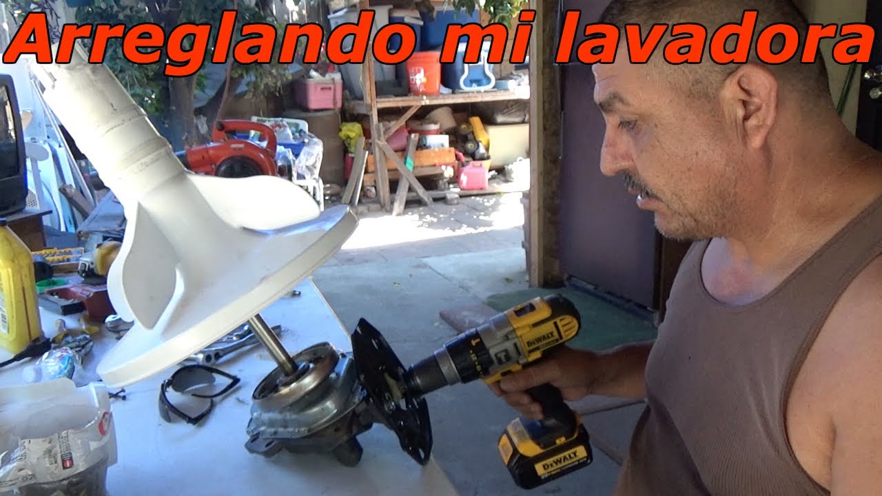 Mi lavadora hacia un ruido espantoso y miren lo que tenia
