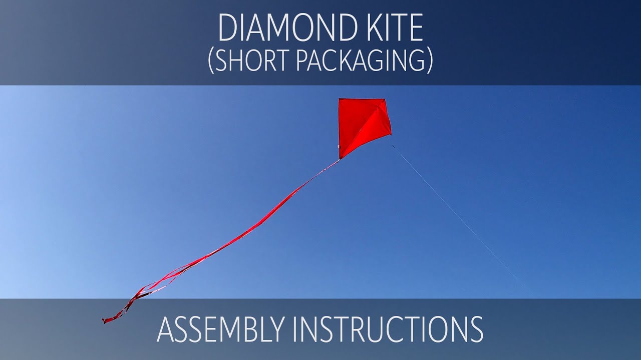 Diamond Kite (POTS/Short Packaging) Assembly Instructions - In the Breeze