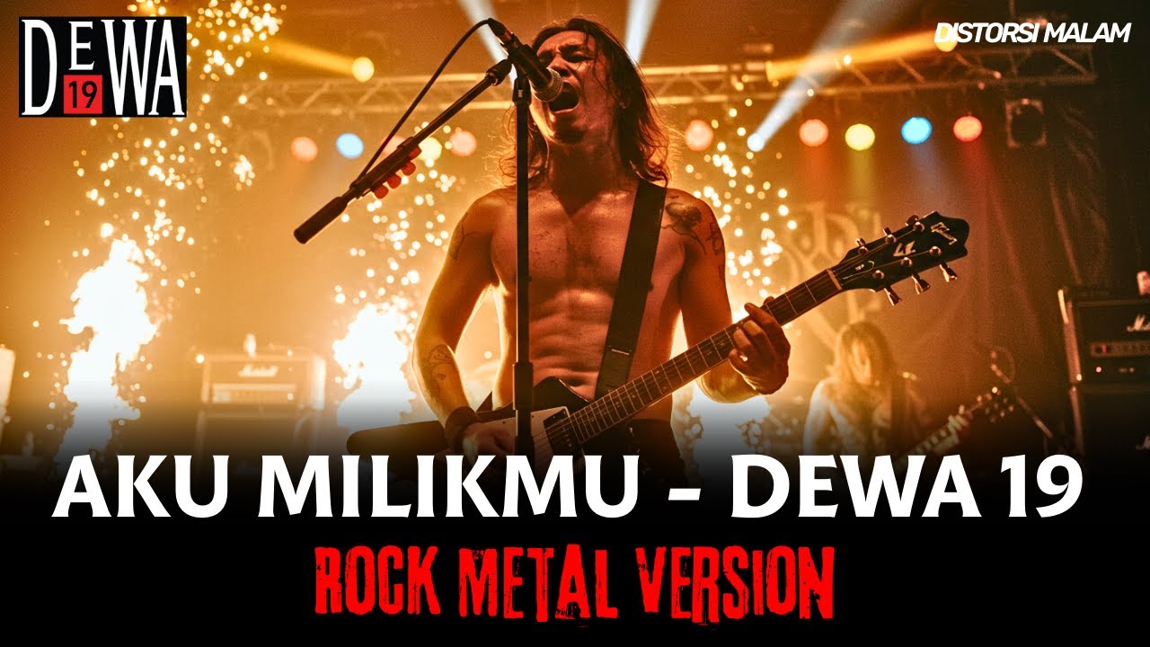 AKU MILIKMU - DEWA19 ┃ COVER VERSI ROCK