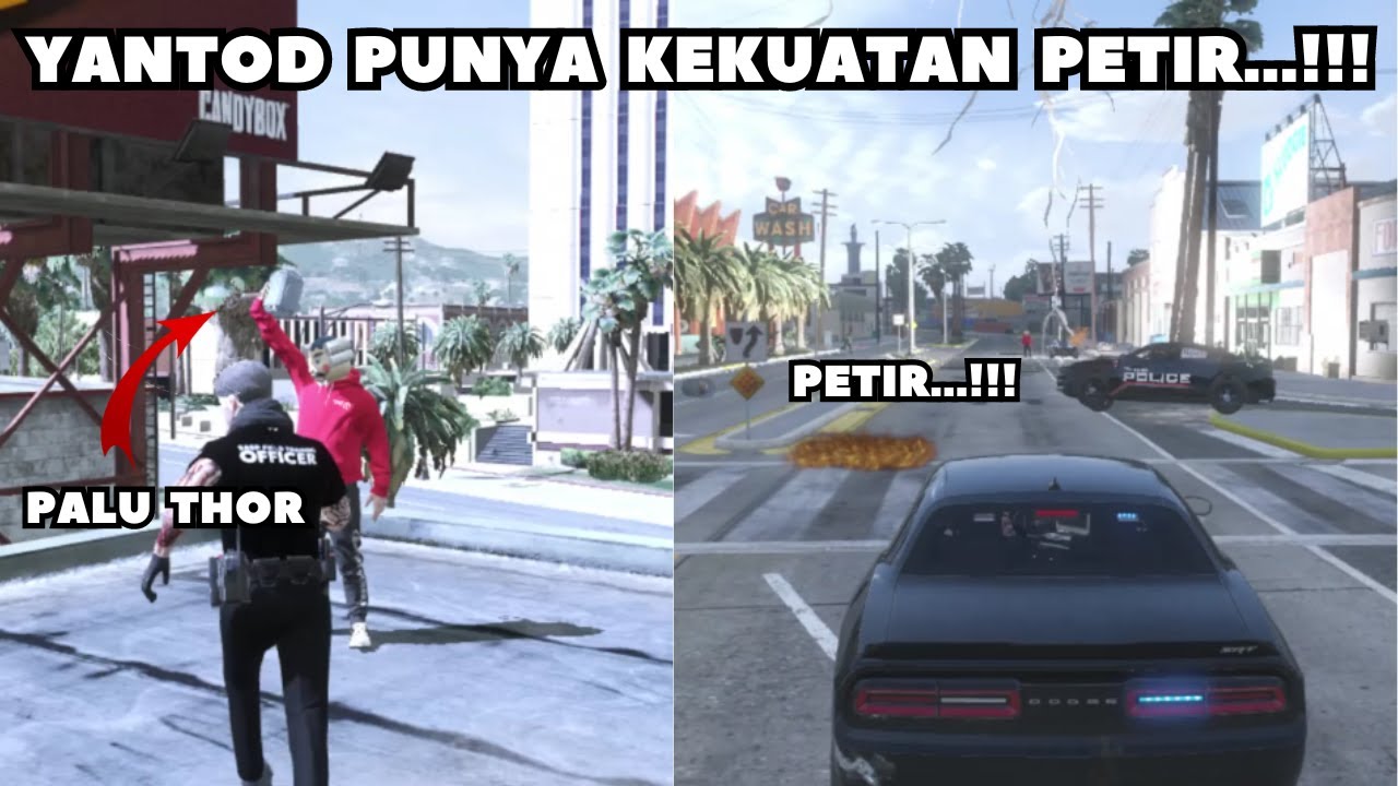 YANTOD MENDAPATKAN KEKUATAN BAPA ODIN...!!! - GTA V ROLEPLAY