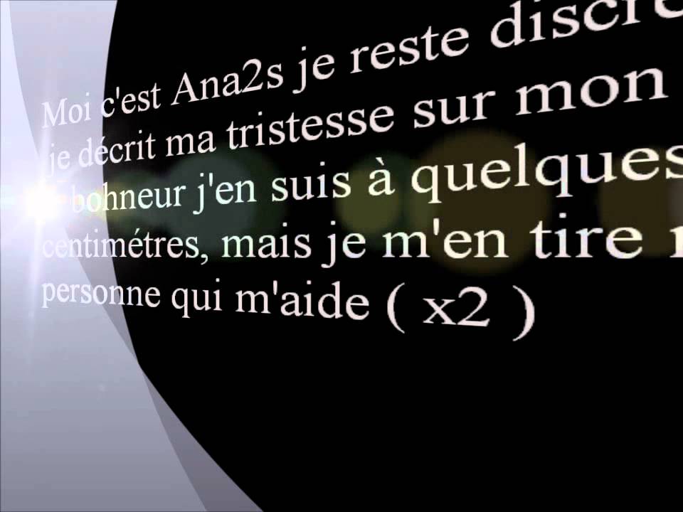 Ana2s - Tristesse dans l'ame