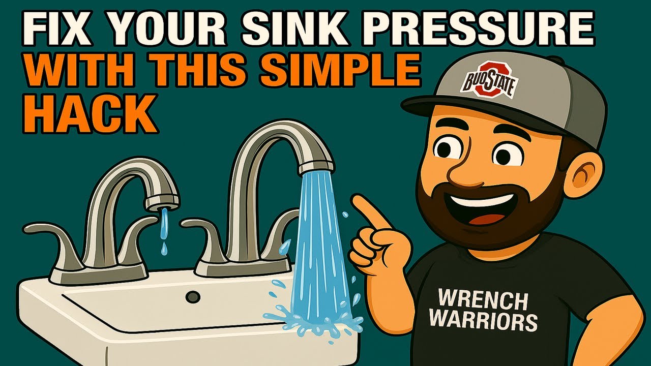 Simple Fix To Increase Water Pressure In Your Faucets