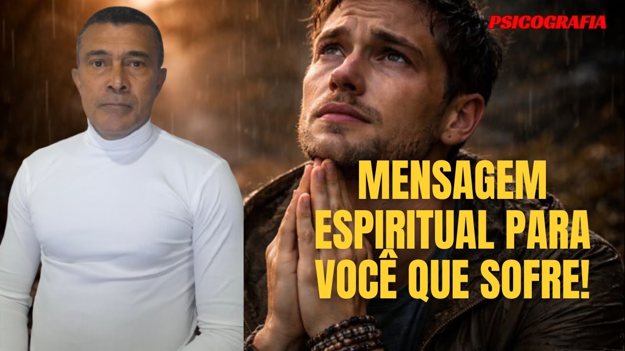 PSICOGRAFIA - O PLANO ESPIRITUAL ME MANDOU DIZER ISSO PARA VOCÊ