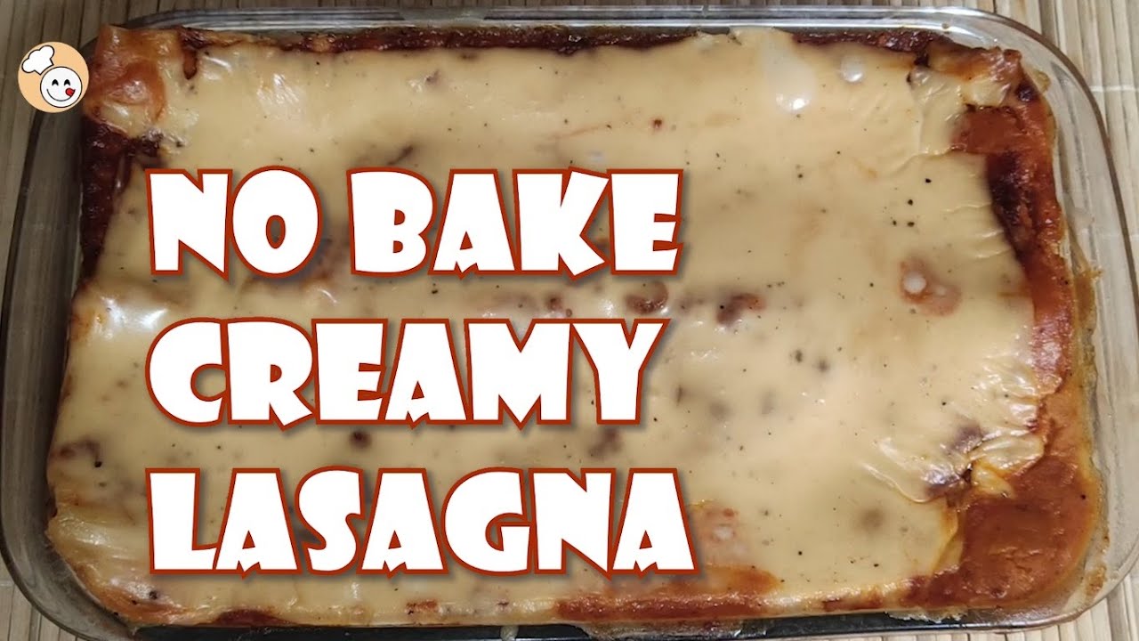 NO BAKE CREAMY LASAGNA | HOW TO COOK NO OVEN CREAMY BEEF LASAGNA