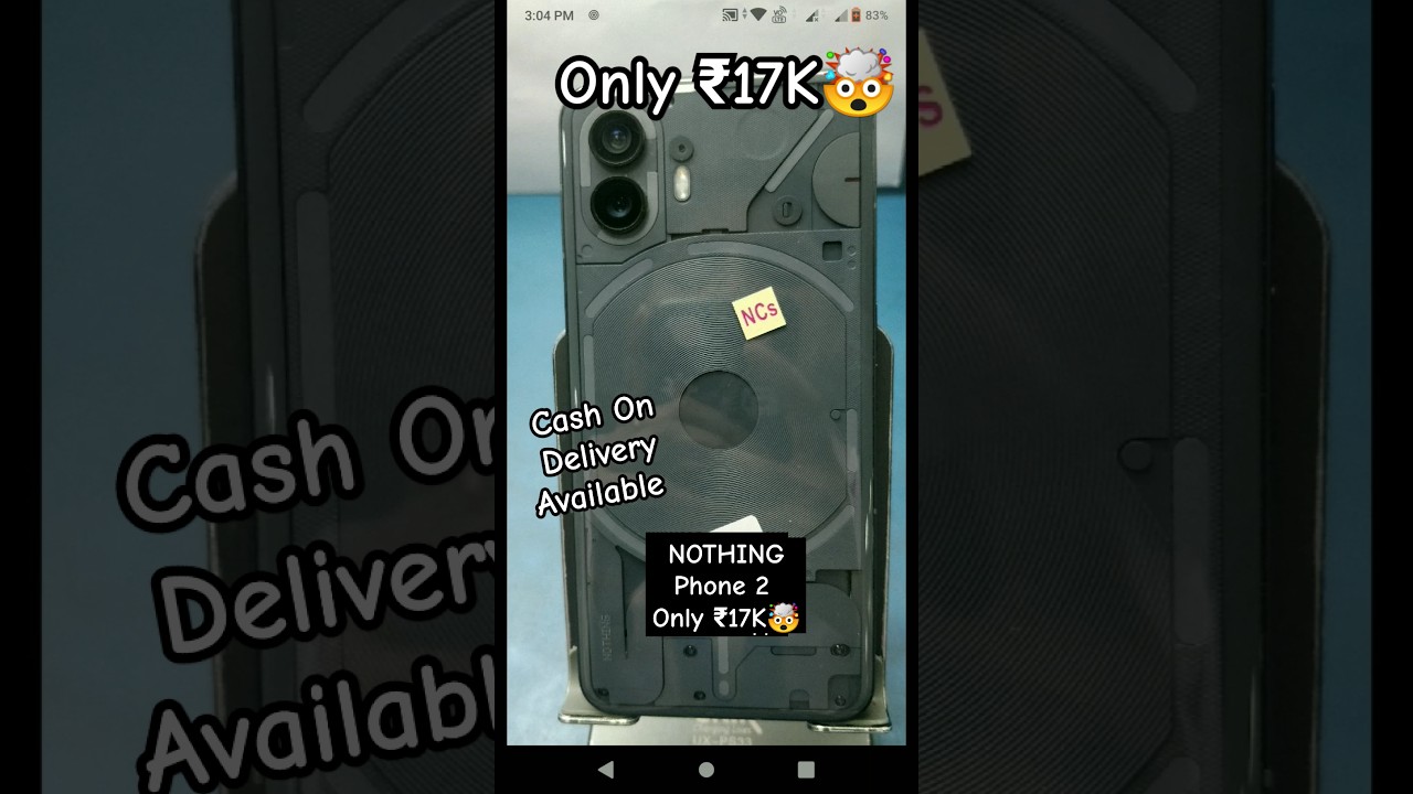 Cashify Super Sale Nothing Phone 2 17K🤯 #cashifysupersale #cashify #supersale #nothingphone #nothing