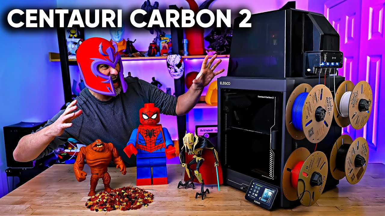 Elegoo Centauri Carbon 2 - More Than Multi Color Printing?