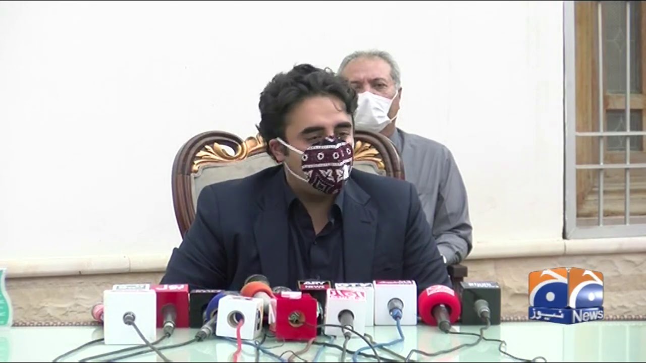 Bilawal Bhutto condemned arrest of Editor-in-Chief Jang, Geo group Mir Shakeel-ur-Rahman by NAB.